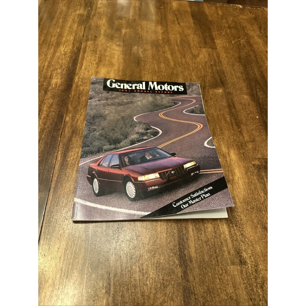 1991 GENERAL MOTORS CORPORATION ANNUAL REPORT Stock Holder/employee Book GM